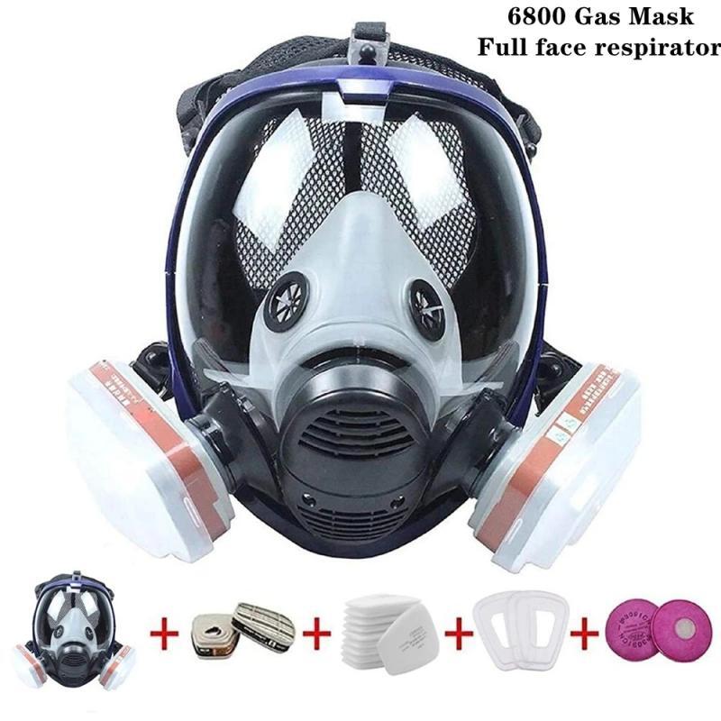 Anti Pollution Mask - Maschera antigas chimica 6800 Respiratore antipolvere