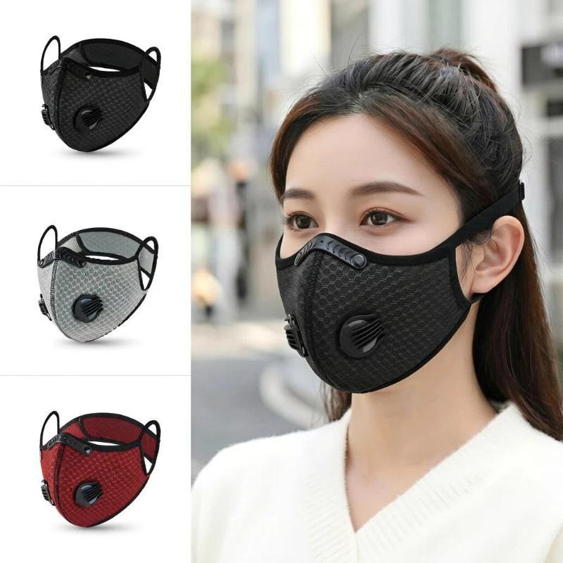 Anti Pollution Mask - 【Mascherina facciale in rete traspirante riutilizzabile,