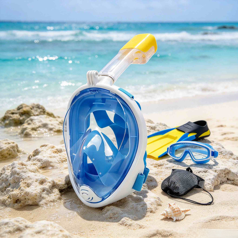 Maschera da snorkeling a viso  - Anti Pollution Mask recensione e prezzo