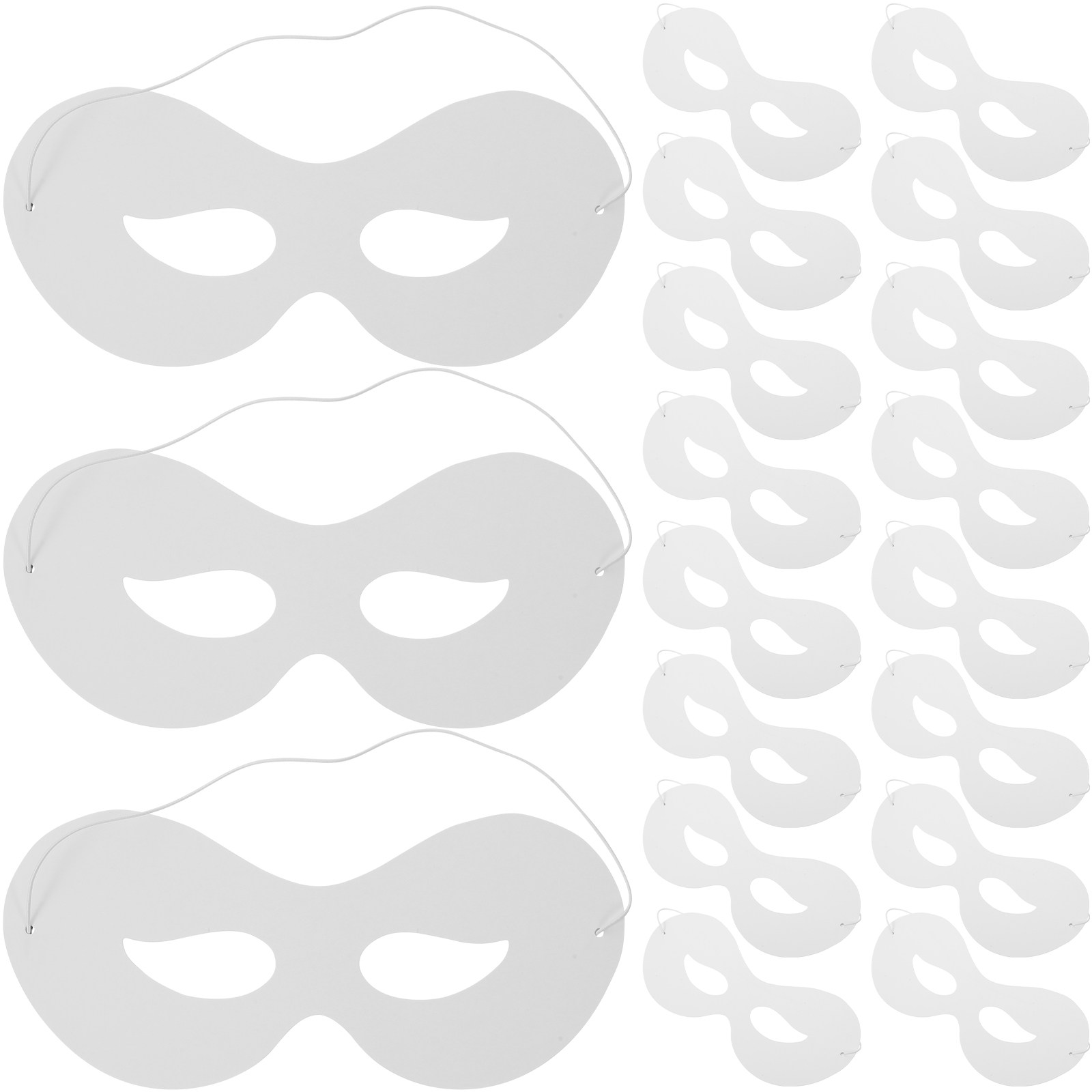 40 maschere bianche in carta,  - Kids Face Mask recensione e prezzo