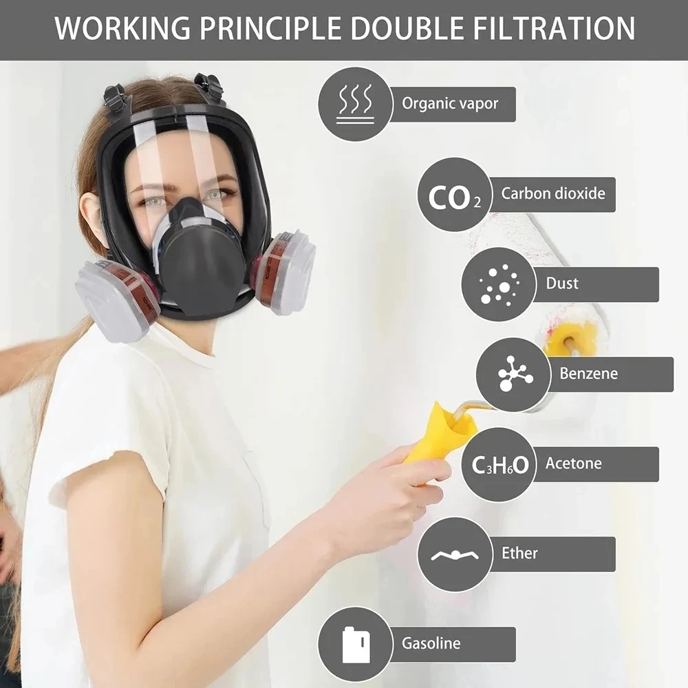 6800 maschera antiappannamento - Dust Mask Construction recensione e prezzo