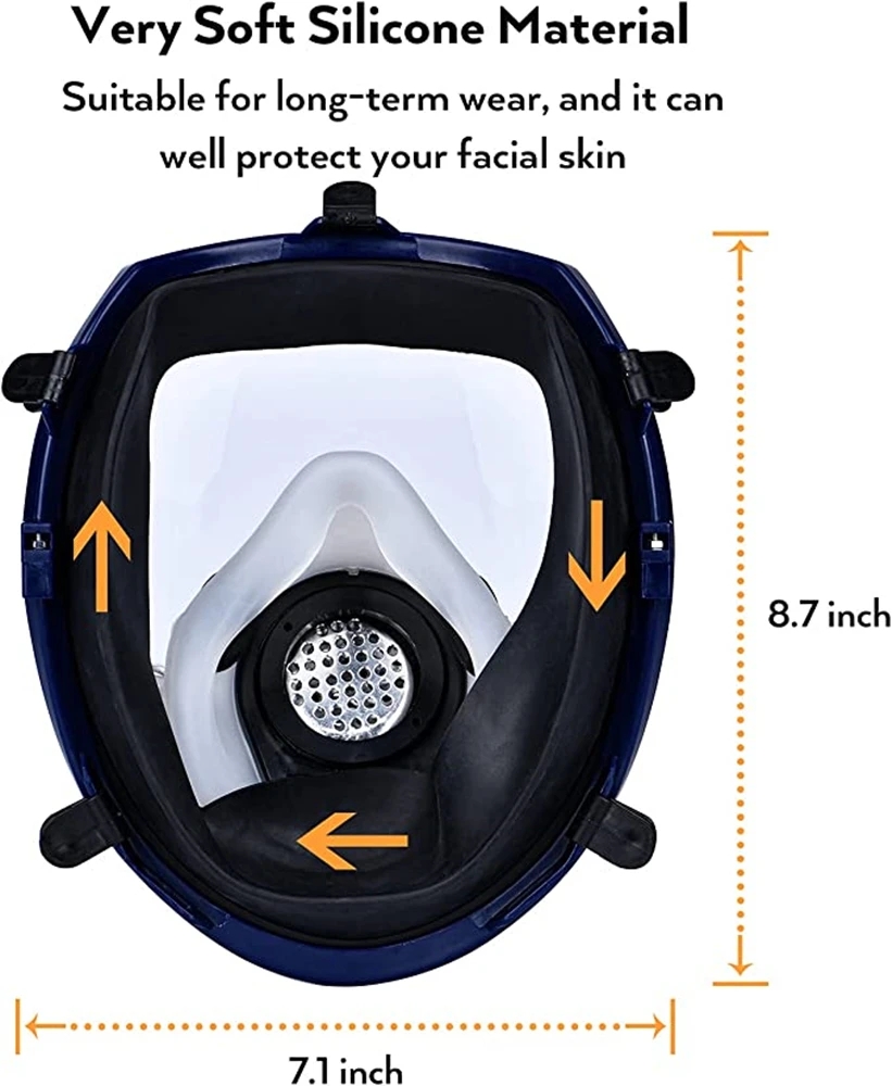 Maschera antigas chimica 6800  - Anti Pollution Mask recensione e prezzo