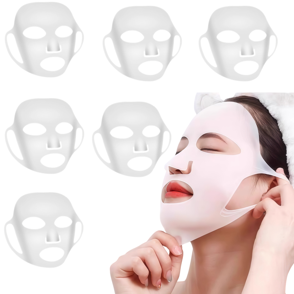 1 pz. Copertura in silicone pe - Silicone Mask Bracket recensione e prezzo